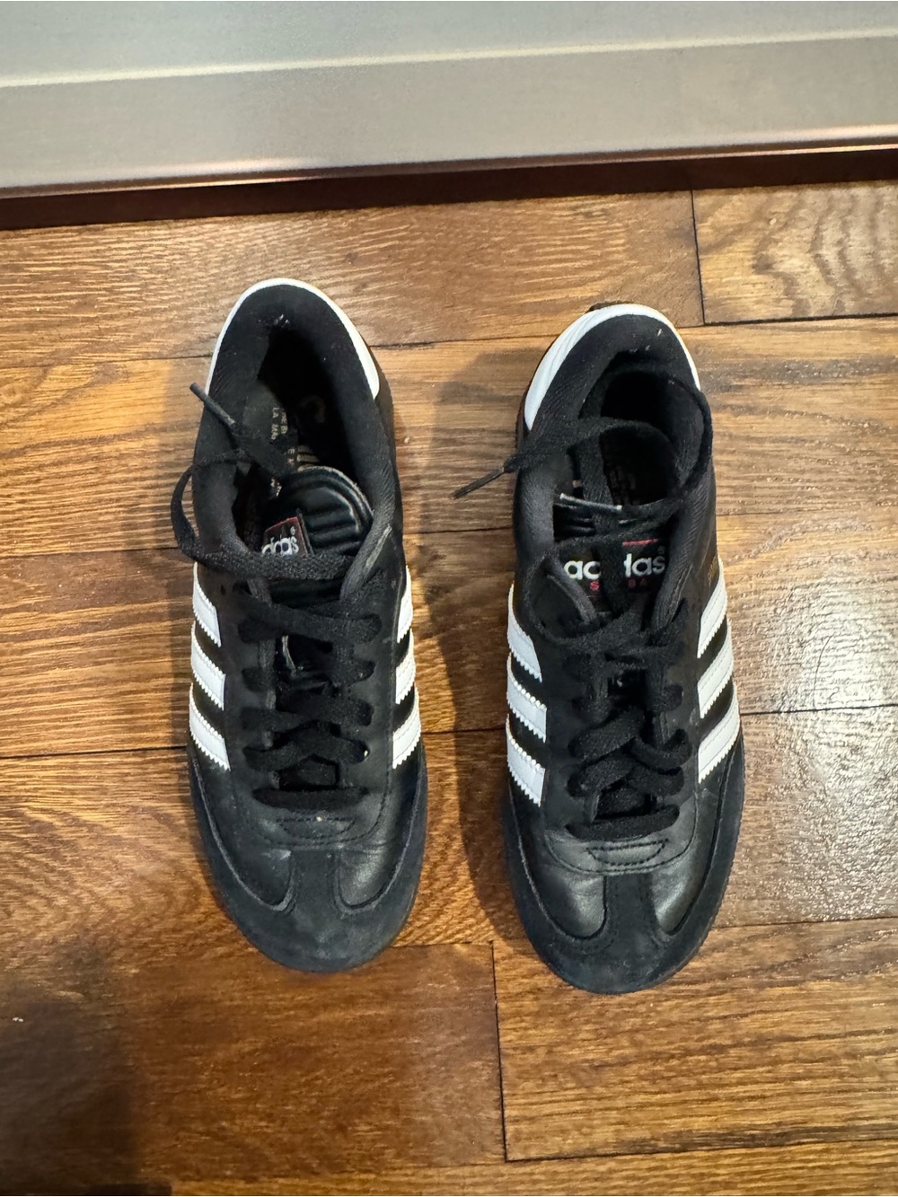 Black Adidas sambas